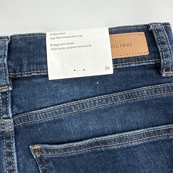 DL1961 Thunderbird Bridget Boot High Rise Instasculpt™ Jeans Size 26 - Picture 6 of 10
